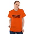 thumbnail image 3 of Rescued Favorite Breed Animal Lover Plus Size Crewneck Graphic Tee Shirt Brisco Brands 3X, 3 of 5