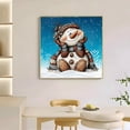 thumbnail image 4 of Mosaflare Snowman Diamond Painting Kit for Adults, Full Drill Diamond Art, Christmas DIY Craft for Home Decor 14×14 Inch, 4 of 7