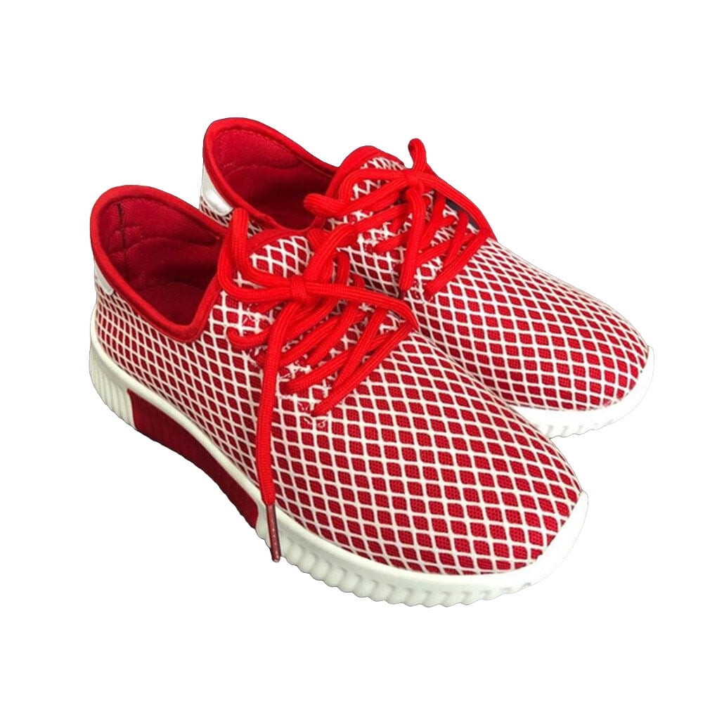 crativent Women Sneakers Lightweight Casual Shoe Mesh Air-Cushion Breathable Thick Sole Running Shoe Female Shoes for