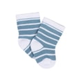 thumbnail image 2 of Gerber Baby Boy Jersey Crew Wiggle-Proof Socks, 8-Pack (0-3 Months - 6/9 Months), 2 of 10