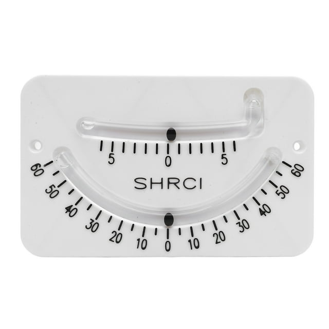 Dual Scale Inclinometer, Accurate Measurement ±45 Sturdy Construction RV Inclinometer Versatile for Off Road Vehicle Truck