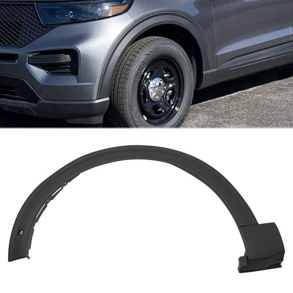 Front Left Fender Flare for 2020 2021 Ford Explorer/Police Interceptor Utility