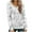 #0042-White, variant on Uootdi Long Sleeve Shirts for Women Fall Fashion V Neck Floral Print Basic T Shirt Loose Casual Gift Blouse Stretchy Tunic