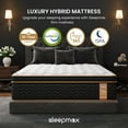 thumbnail image 3 of Sleepmax Dreams 14" Firm Full Hybrid Mattress in a Box, Euro Top, Adult, 3 of 11