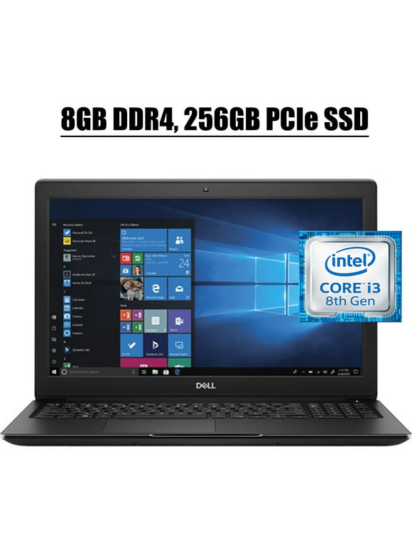 2020 Premium Dell Latitude 3500 15 Laptop Computer 15.6" HD Display 8th Gen Intel Core i3-8145U 8GB RAM 256GB PCIe SSD USB-C Webcam HDMI WiFi Bluetooth 5.0 Win 10 Pro
