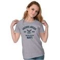 thumbnail image 3 of United States Navy Logo Anchor Aweigh Women's T Shirt Ladies Tee Brisco Brands L, 3 of 5