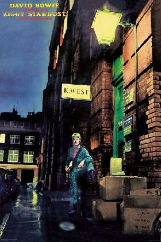 David Bowie Ziggy Album Ziggy Stardust Album Cover Poster Print (24 X