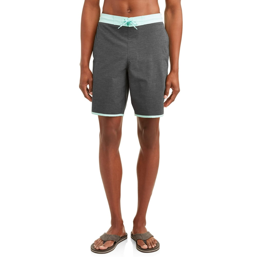 Men's Solid 9Inch Eboard Swim Short, up to Size 3XL