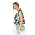 thumbnail image 5 of Empire Cove Women's Mini Tote Handbag with Tassel and Charm, Diamond Blue, 5 of 5
