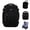 Black, variant on Travel Backpack With 16 Pockets,Airline Approved Carry on Luggage,Waterproof Personal Item Bag Fit 15.6" Laptop, Lightweight Casual Daypack for Weekender Business Hiking(Red Bag)