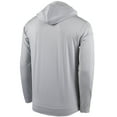 thumbnail image 3 of Men's White Los Angeles Dodgers 2024 World Series Champions  Seabreeze Half-Zip Hoodie, 3 of 3