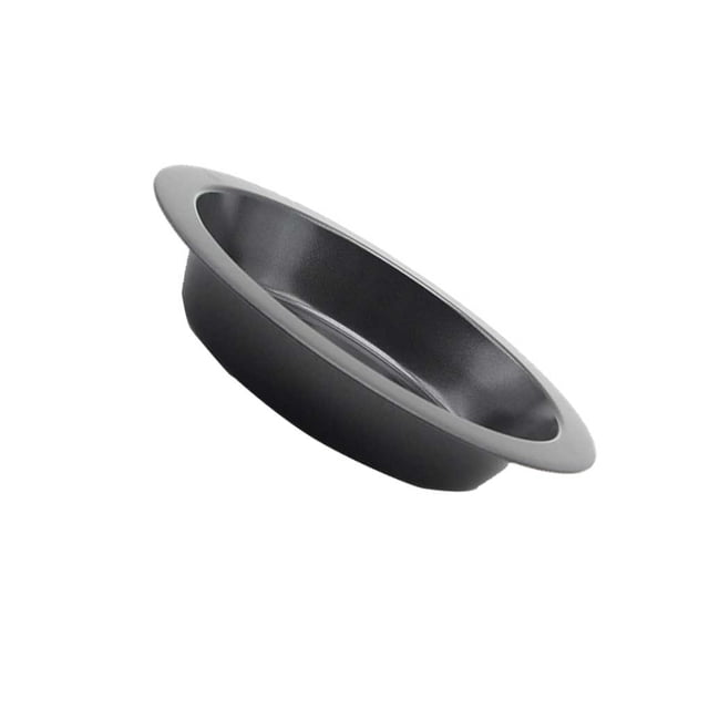 Ounissouiy Molde de pastel de acero al carbono, bandeja para hornear reutilizable redonda, antiadherente, molde para pastel fácil de limpiar con borde Herramientas y accesorios para hornear Ounissouiy HA012801-00