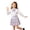 Z36 Light Purple, variant on Glisme Little Girls Back To School Skirts Plaid Elastic Waist College Style Comfortable Pleated Skirt For Girls Size 6-7 Years