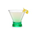 thumbnail image 2 of Hue Colored Stemless Martini Glasses - 8 oz - Set of 6, 2 of 9