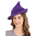 thumbnail image 1 of Modern Witch Hat Purple, 1 of 3