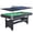 Green Felt, variant on BravSco 6FT 2-in-1 Pool Table with Ping Pong Top, Green Felt, Full Accessories
