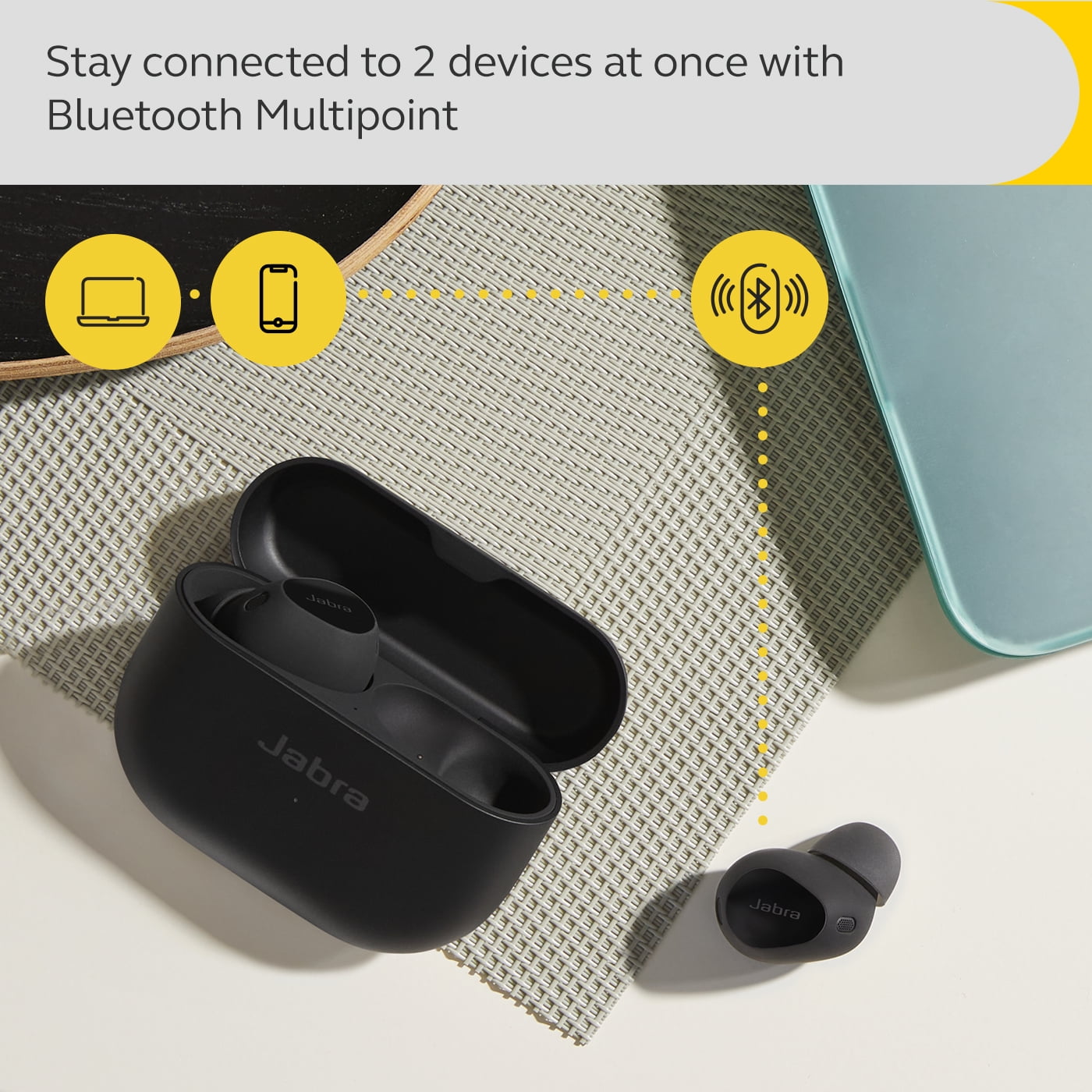 Jabra Elite 10 - Matte Black True Wireless Earbuds Matte Black 