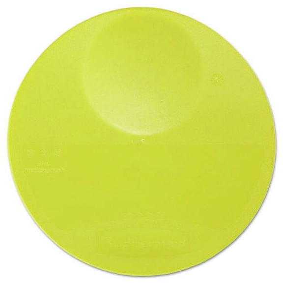 10-1/4 in. x 1 in. Round Storage Container Lid (Yellow)