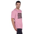 thumbnail image 2 of Inkmeso Mens Graphic Tshirt "Awesome Dads Have Tattoos & Beards" Crew Neck Tee Shirt For Dad, 2 of 7