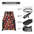 thumbnail image 4 of Disketp Coffee Cups Backpack - Comfortable Daypack with The right laptop for you Spacious Main Compartment & other poket - {designName} print, 4 of 6