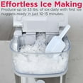 thumbnail image 6 of Frigidaire Stainless Steel Nugget Ice Maker, 33 lbs Capacity, 6 of 26