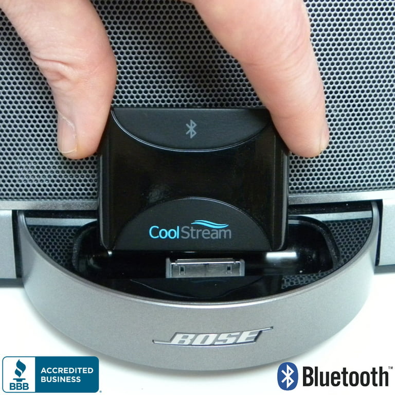 forvisning Begrænse bjerg CoolStream Duo Bluetooth Adapter for iPhone iPod Bose Docking Stations and  Motorcycles Not for Audi, BMW, Infiniti and Merced - Walmart.com