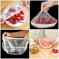 thumbnail image 3 of 200 bolsas elásticas para conservar alimentos frescos, cubiertas de film transparente para recipientes, tapas elásticas para alimentos., 3 of 6