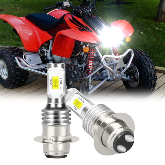 For Honda Sportrax TRX400EX 1999-2008 - 6000K White LED Headlights Bulbs Kit