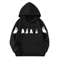 thumbnail image 6 of WAVSUF Kids Boys Hoodie, Loose Fit Long Sleeve with Pockets Fall Halloween Casual Sweatshirts Black 7-8, 6 of 6
