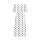 thumbnail image 3 of Vestido Casual Pantalones para Mujeres Vestido de Cuello Alto Cintura Elástica Cuello en V Manga Corta Polka Dot Cuello Redondo Top, 3 of 5