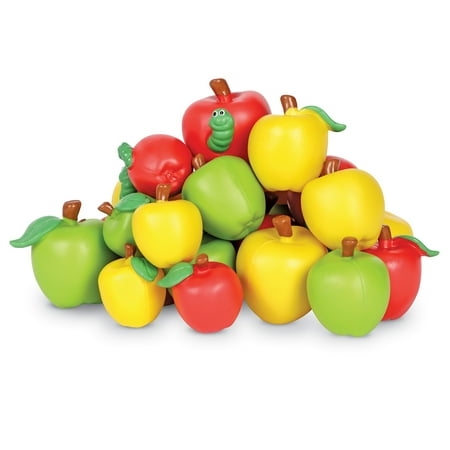 UPC: 0765023810233 | Learning Resources Attribute Apples Sorting and Matching Preschool Toys 27 Pieces Ages 3 4 5+