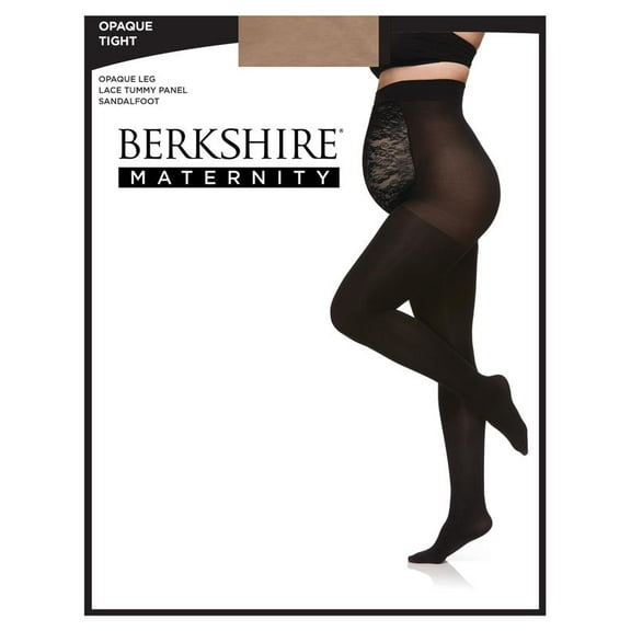 Women's Berkshire 5701 Maternity Opaque Leg Hosiery (Nude D)
