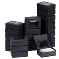 thumbnail image 1 of 50 cajas de embalaje Timcorr cajas rectangulares de papel Kraft con ventana transparente para jabones 3,34 x 2,36 x 1,18 pulgadas, 1 of 7