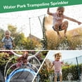 thumbnail image 3 of Trampoline de Parc Aquatique avec Arroseur, Trampoline Extérieur Réglable avec Accessoires de Trampoline de Parc Aquatique, Bleu, 3 of 8