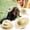 Beige, variant on Straw Pet Farmer Hat – Vintage Sun Protection Dog Beach Hat with Adjustable Chin Strap,Stylish Garden Hat for Dogs & Cats