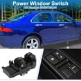 thumbnail image 2 of Interruptor de ventana eléctrica Unique Bargains No.35750TE0A31 Interruptor de control de ventana del lado del conductor delantero izquierdo para Honda Accord 2008-2012 Negro, 2 of 7