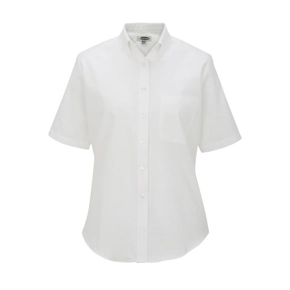 EDWARDS LADIES' SHORT SLEEVE OXFORD SHIRT