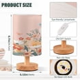 thumbnail image 3 of Desk Lamp Bedside Lamp 5.12x9.7In LED Lamp With USB Charging Interface For Bedroom Living Room Office Study Stylish Decoration Pink Butterflies and Red Flowers, 3 of 7