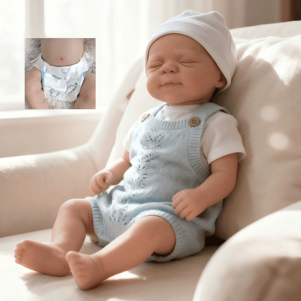 Dayoff Kids Lifelike Reborn Baby Dolls - 19 Inch Realistic Baby Doll (No Accessories) For Kids Age 3+