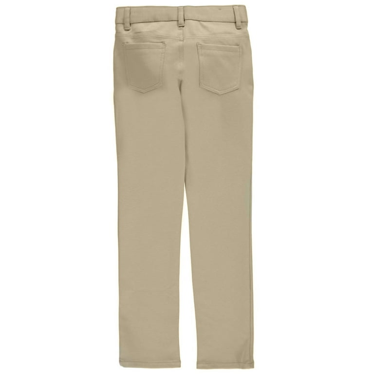 French Toast Girls Ponte Knit Skinny Jeggings khaki 16 Big Girls