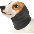 thumbnail image 1 of Pet Dog Snood Winter Scarf Bath Grooming Neck Ear Protection1 Piece gray, 1 of 5