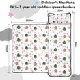 thumbnail image 5 of White Christmas Gingerbread Man Pattern Toddler Nap Mats for Kids Preschool,50"x20" Sleeping Mat Bag or Kids,Toddler Sleeping Bag,Toddler Nap Mat or Daycare, 5 of 6