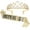 Gold, variant on Birthday Queen Sash & Rhinestone Tiara, Birthday Crown,Tiaras and Crowns for Women Girls Gift, Birthday Decorations Party Favors