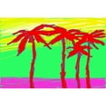 thumbnail image 3 of Marmont Hill "California Palms 2" by Arthur Pina Painting Print on Wrapped Canvas, 3 of 5