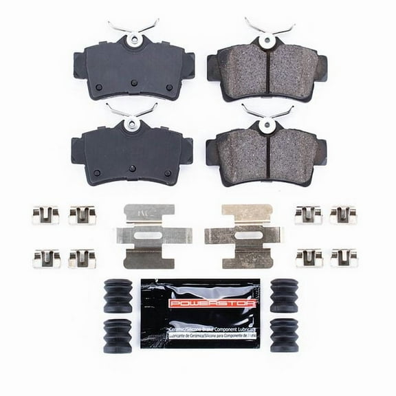 Power Stop Rear Z23 Evolution Carbon-Fiber Ceramic Brake Pads Z23-627A