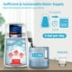 thumbnail image 3 of VEVOR Destilador de Agua 4L Filtro de Destilación de Agua con Recipiente de Vidrio 750W 1 L/H Ajuste de Velocidad, Destilación Filtro Purificador 7,9 lbs de Acero Inoxidable con Pantalla Doble, Blanco, 3 of 9