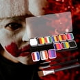 thumbnail image 3 of de Pintura Corporal Caras con 3 Pinceles Suministros Pintura Facial Elegante Lavable para Decoración de Halloween Adultos Festival de Sunnimix Pintura corporal, 3 of 8