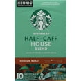 thumbnail image 2 of Starbucks Half-Caff House Blend Medium Roast K-Cup Coffee Pods - 1 box - 10 pods, 2 of 3