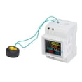 thumbnail image 3 of Medidor de energía monofásico Medidores de factor de potencia de frecuencia de carril Instrumento de medición multifuncional AC250-450V VoborMX herramienta, 3 of 8
