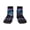 3 Black, variant on Purple Sky Wolf Print Adult Socks, Crew Moisture-wicking Socks, Unisex Cushion Crew Socks,Casual Sports Ankle Socks